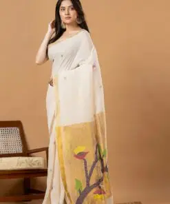 Linen Jamdani